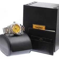 Breitling — Breitling Avenger II Seawolf A17331 44mm SS Yellow Dial Automatic Date #C237 — Watch — resale