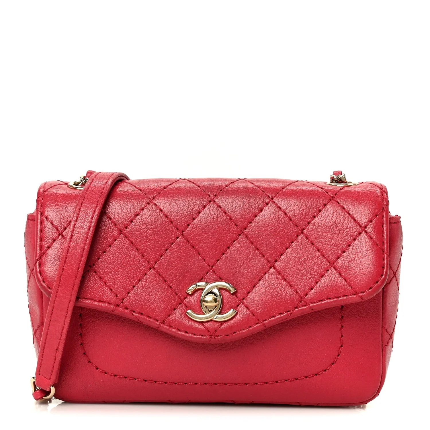 Chanel — Coco Curve Flap Messenger Flap — Handbag — resale