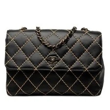 Chanel — Chanel CC Wild Stitch Flap — Handbag — resale