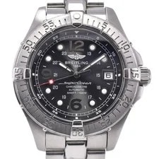 Breitling — Breitling Super Ocean Steel Fish A17360 Date Automatic A — Watch — resale