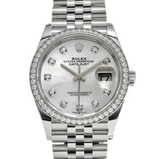 Rolex — Rolex Datejust 36 126284RBR 36mm Stainless Steel White #WW3346 — Watch — resale