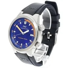 IWC — IWC Schaffhausen Aquatimer Custodiver IW354806 42mm SS Rubber Blue Dial #C283 — Watch — resale