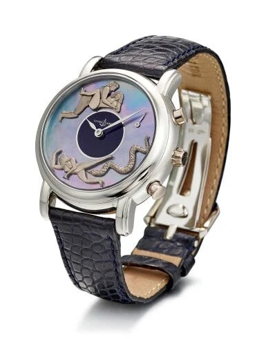 Worldofluxuryus — Ulysse Nardin San Marco Erotic Hour Striker Platinum — Watch — resale