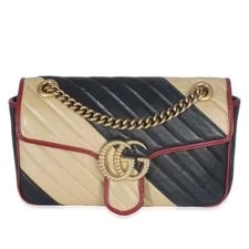 Gucci — Gucci Matelasse Torchon Small Marmont — Handbag — resale
