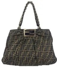 Fendi — Fendi Pattern Heavy Chain Strap — Handbag — resale