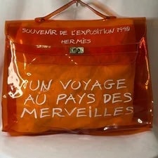Hermès — Hermès Kelly 1998 Exhibition Limited Clear — Handbag — resale