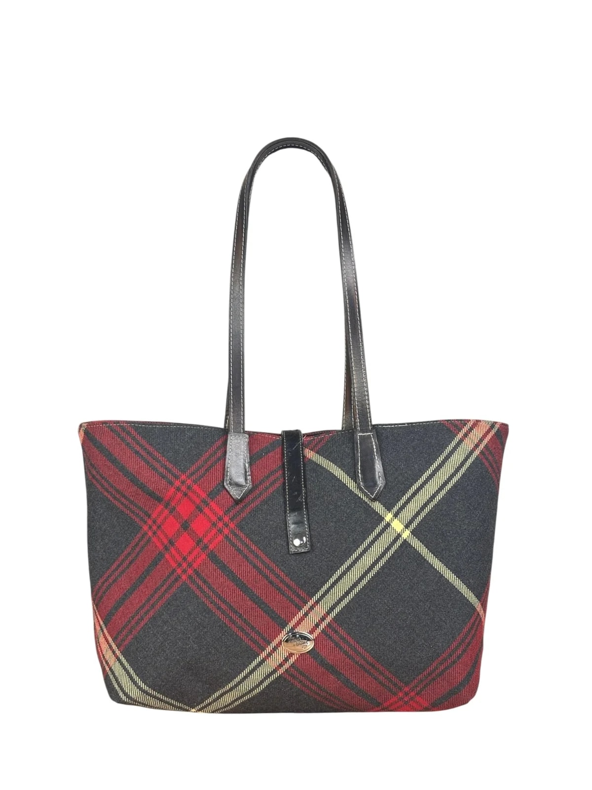 Vivienne Westwood — Vivienne Westwood Plaid Orb — Handbag — resale