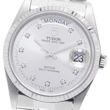 Tudor — Tudor 76214 Prince Date Day 10P Diamond WG Bezel Automatic S 895506 — Watch — resale