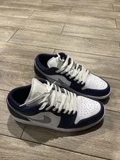 Wolf — Air Jordans 1 Low — Sneaker — resale