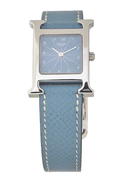Hermès — Blue Heure H Small — Watch — resale