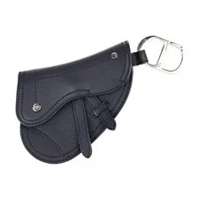 Dior — Christian Dior Saddle Coin Case Key Ring — Handbag — resale