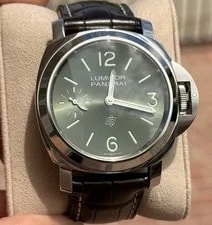 Panerai — Panerai Luminor Logo PAM01624 Green Sunburst Dial — Watch — resale