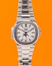 Patek Philippe — Patek Philippe Nautilus 40.50mm 5726/1A-010 White Dial 2013 — Watch — resale