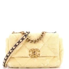 Chanel — Chanel 19 Flap Sequins Medium — Handbag — resale
