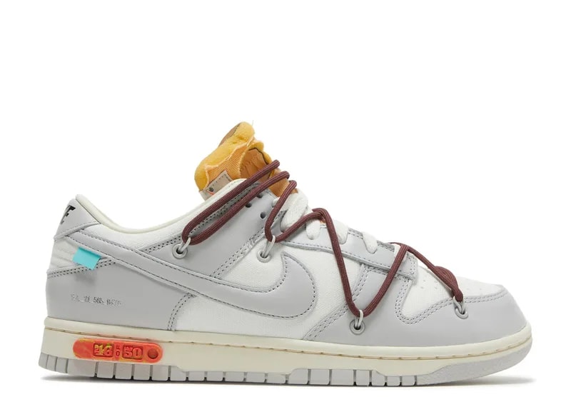 Off-White — Off-White X Dunk Low 'Lot 46 of 50' — Sneaker — resale