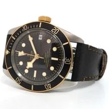 Tudor — Tudor Black Bay 18K Yellow Gold & Stainless Steel 41MM Black Dial 79733N — Watch — resale