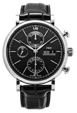 IWC — IWC Portofino Chronograph Black Dial Automatic IW391029 — Watch — resale