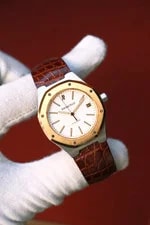 Audemars Piguet — Audemars Piguet Royal Oak Automatic 14800SA 36MM SS / 18K Yellow Gold White Dial — Watch — resale