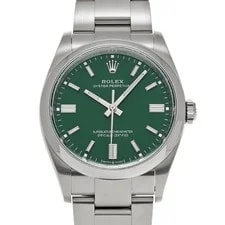 Rolex — Rolex Oyster Perpetual 36 126000 36mm Stainless Steel Green #WW1300 — Watch — resale