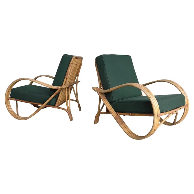 Pair of Lounge With Cushions, Italy, 1950s — decorative_object — resale