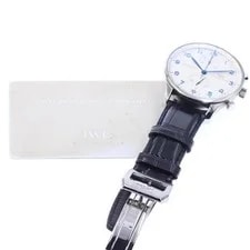 IWC — IWC Portugieser IW371446 41mm SS Silver Dial Automatic #C3166 — Watch — resale