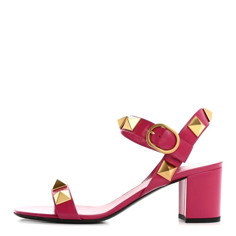 Valentino Garavani — Roman Stud 60mm 40 Blossom — Designer Shoe — resale