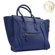 Celine — Celine Excellent Condition Luggage Drummed Calf From Jap — Handbag — resale