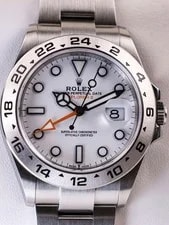 Rolex — Rolex Explorer II Polar White 42mm GMT Oyster 226570 Box Papers 2026 Warranty — Watch — resale