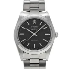 Rolex — Rolex Air-King 14000 34mm Stainless Steel Black #WW2037 — Watch — resale