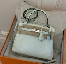 Hermès — Hermès Kelly 25 Bubble Palladium — Handbag — resale