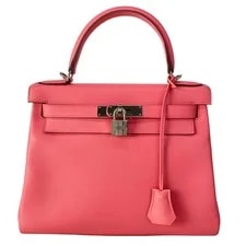 Hermès — Hermès Hermes Kelly 28 Verso Ete Terre Battue Evercolor — Handbag — resale
