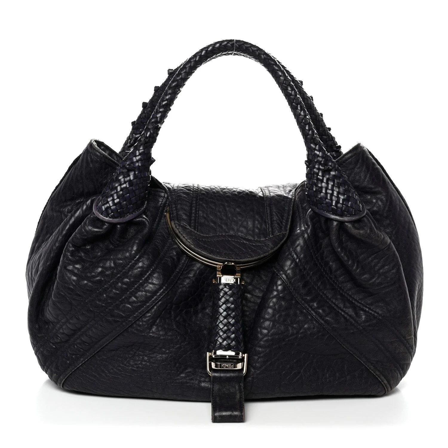 Fendi — Nuvolata Spy Blueberry — Handbag — resale