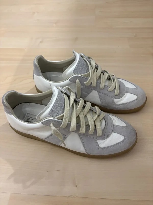 Off-White — Maison Margiela Gats Replica Off-White — Sneaker — resale