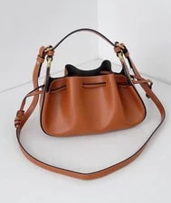 Fendi — New Fendi Pomodorino Drawstring Bucket Crossbody — Handbag — resale