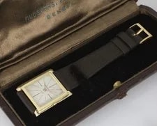 Audemars Piguet — Audemars Piguet 26mm Tank 1956 18K Gold Manual Swiss X Box — Watch — resale