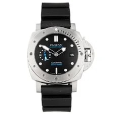Panerai — Panerai Submersible Stainless Steel Black Dial 42mm Pam01591 — Watch — resale