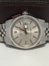 Rolex — Rolex Datejust 16030 Silver Jubilee Bracelet With Silver Bezel — Watch — resale