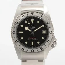 Tudor — Tudor Black Bay 70150 SS × Leather × Rubber AT Black Dial — Watch — resale