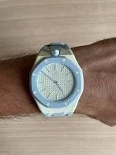Audemars Piguet X Swatch — Audemars Piguet X Swatch Royal Pop Blue Eight SSX03L101N NEW With Strap — Watch — resale