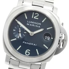 Panerai — Panerai Luminor Marina 1.6 "" PAM00069 Date Navy Dial Automatic 's_962180 — Watch — resale