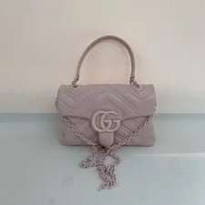 Gucci — Gucci GG Marmont Pastel Small Top Handle Crossbody — Handbag — resale