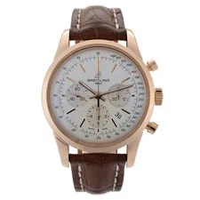 Breitling — Breitling TransOcean Chronograph RB0151 Solid 18k Rose Gold 43mm + B&P — Watch — resale