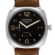 Panerai — Panerai Radiomir Acciaio 47mm 10 Days GMT Steel PAM00473 Box Papers — Watch — resale