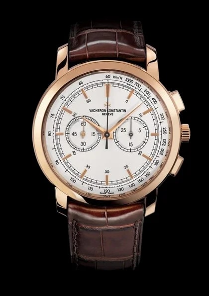 Worldofluxuryus — Vacheron Constantin Traditionnelle Patrimony Chronograph 18K Rose Gold ’s — Watch — resale