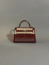 Hermès — Hermès Kelly Sellier 20 Clouté – H With Palladium — Handbag — resale
