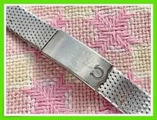 Omega — Omega Stainless Steel 18mm Bracelet Metal Band — Watch — resale
