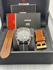 Tudor — Tudor Black Bay Bronze Bucherer Ed. 2 Straps 79250BB 43mm PX & Finance — Watch — resale