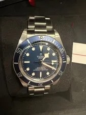 Tudor — Tudor Black Bay 58 Blue Dial Diver Stainless Steel With Box & Papers — Watch — resale
