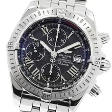 Breitling — Breitling Chronomat Evolution A13356 Black Dial Automatic Watch_965385 — Watch — resale