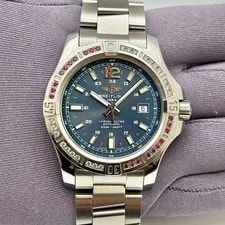 Breitling — Breitling Colt Blue Dial Automatic Chronometer Stainless Steel — Watch — resale